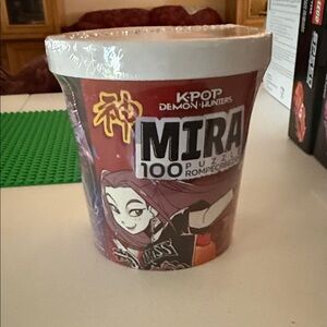 KPOP Demon Hunters Puzzle - 100 Pieces - Red and White